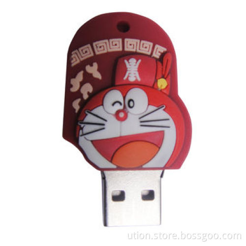 Cat USB Flash Drive with 1 to 32GB Memory Capacity, Supports USB 2.0 Interface, Free Sample and Logo